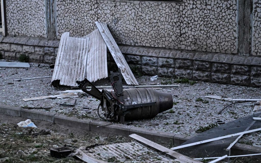 Ukraina iski voimalla Venäjälle
